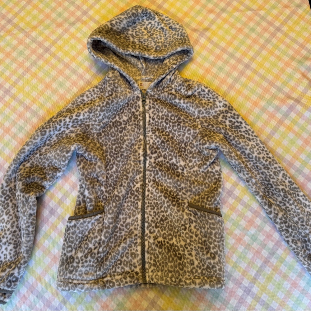 SO Soft Gray Fleece Jacket